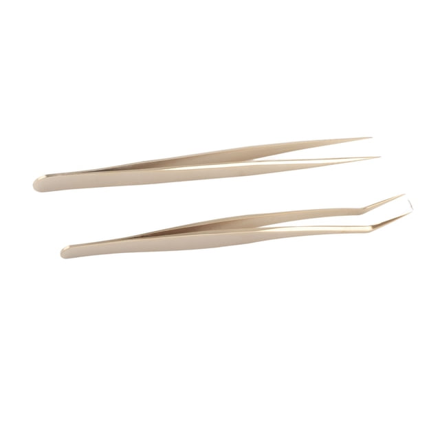 Pinzas De Extensión De Pestañas De Volumen, Pinzas De Extensión De Pestañas Ergonómicas Precisas Para Salón De Belleza