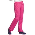 thumbnail image 7 of Cherokee Workwear Professionals Women's Scrubs Pant Mid Rise Straight Leg Pull-On Cargo WW170, 7 of 7