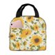 thumbnail image 1 of Disketp Beautiful Countryside Sunflower Bolsa Térmica para Almuerzo para Hombre y Mujer, Ideal para Trabajo, Senderismo y Picnic, 1 of 8