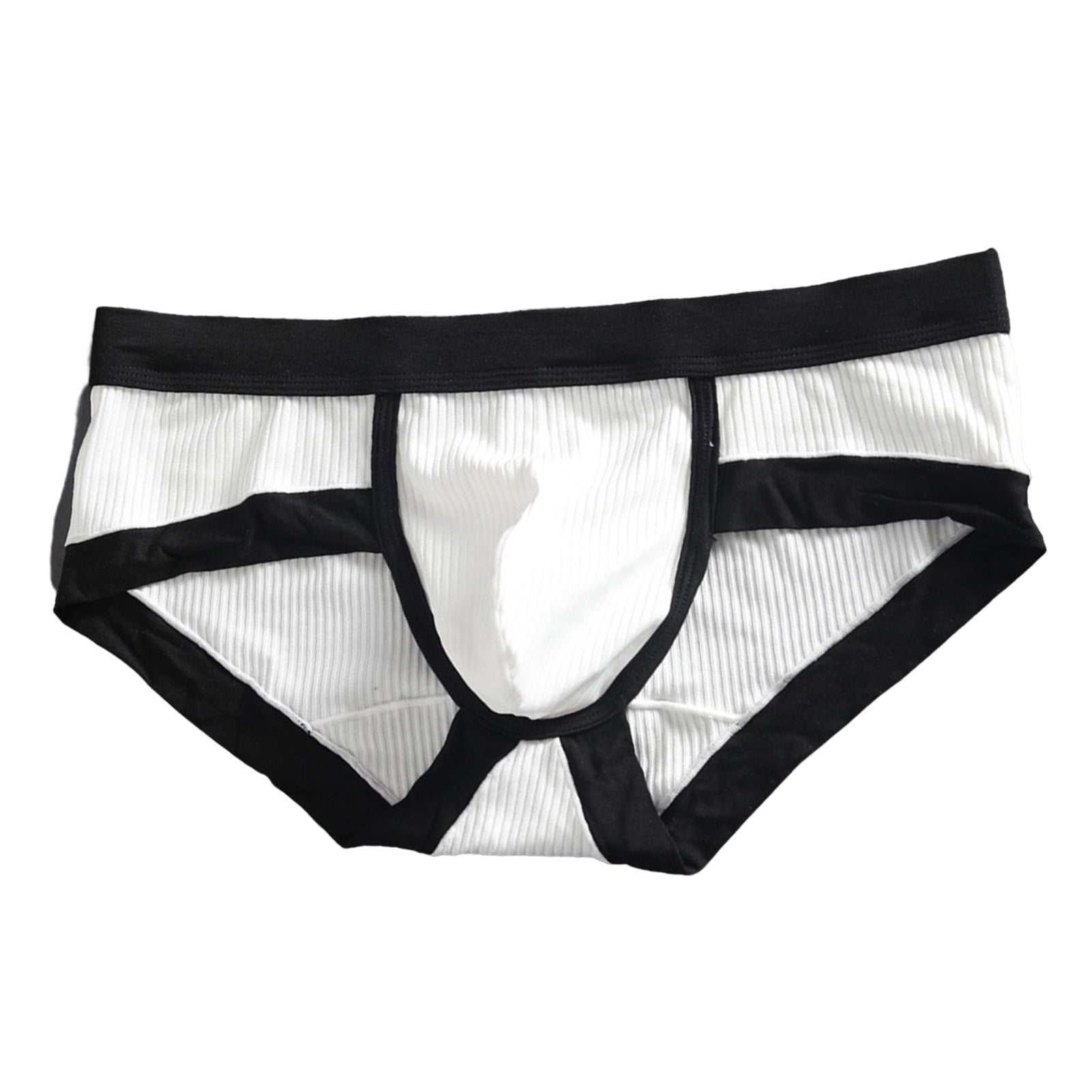 Black Cotton Underwear Women 2025 Fashion Men Sexy Ass Briefs