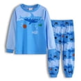 thumbnail image 1 of Ropa de dormir para niños, pijamas para bebés y niñas, ropa de Navidad para niños, camiseta de manga larga + Pantalones, Pijama de algodón de 2 a 7 años P05, 1 of 4