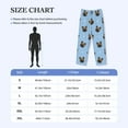 thumbnail image 4 of Fotbe french Bulldog Face Pantalones de Pijama para Hombre, Pantalones de Dormir, Pantalones de Casa con Cintura Ajustable y Bolsillos-XX-Large, 4 of 6