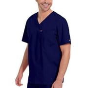 Landau Stretch Unisex V-Neck Top Scrub Top