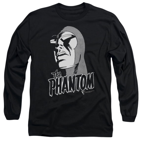 Phantom Inked Long Sleeve Adult 18/1 T-Shirt Black
