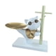 thumbnail image 2 of Bandeja de almacenamiento de estatua de gato de buena , adorno de escritorio con estante de exhibición para baño, mueble de TV, 2 of 9