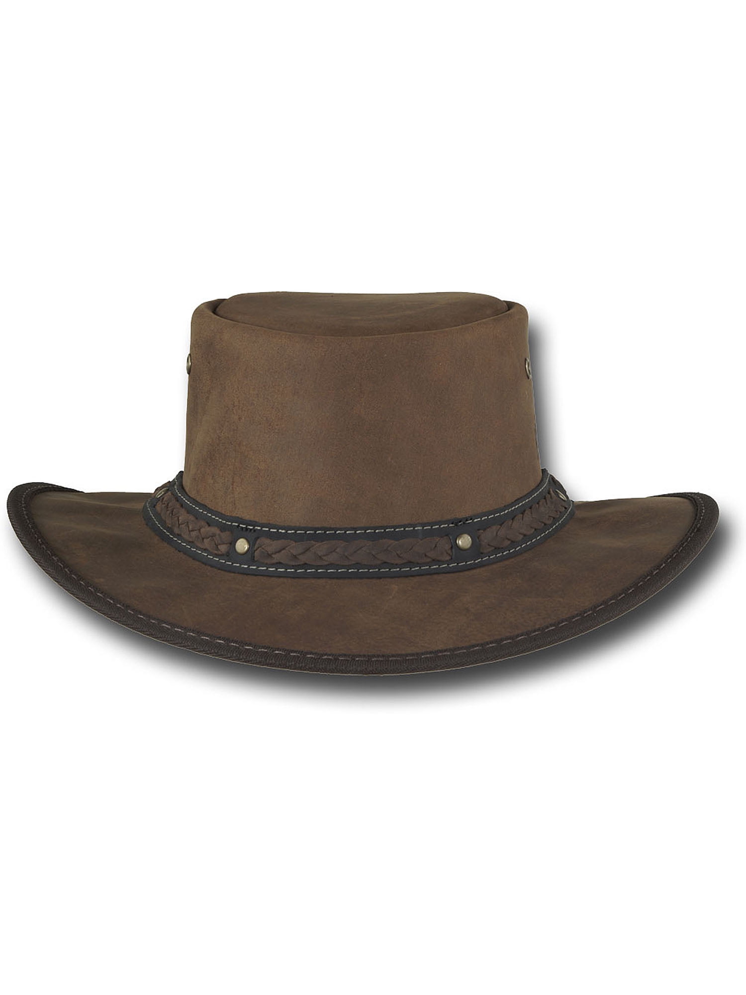 leather gaucho hat