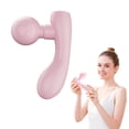 thumbnail image 2 of Mini Dual Head Vibrating Massager, Portable Rechargeable Handheld Muscle Relaxation Device for Full Body, 2 of 7