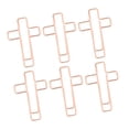 thumbnail image 3 of Cross Pinzas de Papel Cruzado, Clips de Papel de Metal Resistentes a la corrosión Multifuncional 100 piezas de 100 piezas para clasificar y organizar archivos, 3 of 7