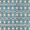 thumbnail image 6 of SAFAVIEH Montauk Jefferson Geometric Quatrefoils Cotton Area Rug, Turquoise/Multi, 8' x 10', 6 of 7