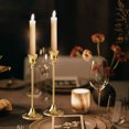 thumbnail image 5 of AuroraX Taper Candle Holders Gold Tall Stand Candle Holder,Modern Decorative Candlestick Holders,Indoor Bedroom Table Centerpiece Home Decor, 5 of 9