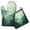 Misty Forest Landscape-1, variant on Misty Forest Landscape Kitchen Oven Mitt and Pot Holder Sets 2 Pcs for Baking, Cooking and Grilling, Heat Resistant Up To 392 °F
