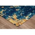 thumbnail image 4 of 40" x 54" Bilbao Blue & Orange 1/2" Rug’d Chair Mat™, 4 of 5