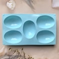 thumbnail image 2 of Tyidzon Silicone Egg Molds Easter Chocolate Molds Silicone for Vegan Deviled Eggs Chocolate Candy Pudding Soap Gift, Oven Safe Baking Cake Mold, 2 of 5