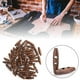 thumbnail image 5 of Botones para abrigos, 50 piezas, botones de costura de café oscuro, accesorio para ropa, confiable y duradero, 5 of 9