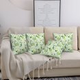 thumbnail image 7 of Throw Pillow Covers, Cute Avocado Green Love Soft Square Pillow Cases with Invisible Zipper for Couch Bed Sofa, Farmhouse Fall Home Decor 20"x20", 7 of 7