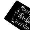 thumbnail image 3 of Yehwow Grateful Thankful Blessed Metal Car Plate Decorative Aluminum License Plate Tag Sign, 3 of 5