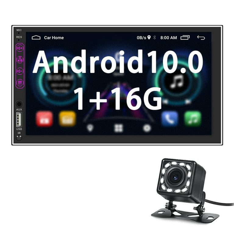  Double Din 7 Inch Car Stereo with Bluetooth Compatible