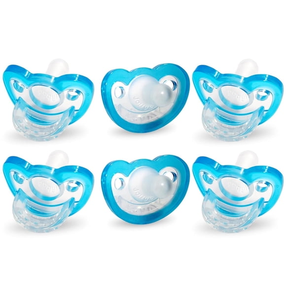 Chupete RAZBABY Jollypop Ortodóntico Libre de BPA 0-3M Paquete de 6