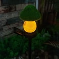 New Solar Flocking Agaric Floor Insertion Light Night Vision Light No