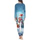 thumbnail image 4 of Conjunto de pijama de dos piezas para mujer, ropa de dormir de manga larga, jersey con patrón navideño, informal, a la moda, 4 of 4