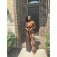 thumbnail image 2 of Women Pallazo Print Jumpsuit Romper ,African print woman jumpsuit., 2 of 5
