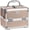 Beauty Rose Gold, variant on Makeup Case  Case Portable Makeup Box with Mirror Lock Box Travel   Cases Hard Makeup Organizer for  Craft Storage Vanity Rose