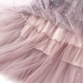 thumbnail image 6 of Tanhomme Tulle Skirts for Women Long Length Tutu Fairy Tiered Skirt A Line Mesh Elastic Waist Skirts Fashion Women Summer Gradient Color Tulle Skirt High Waist Pleated Long Female Tutu Skirts, 6 of 7