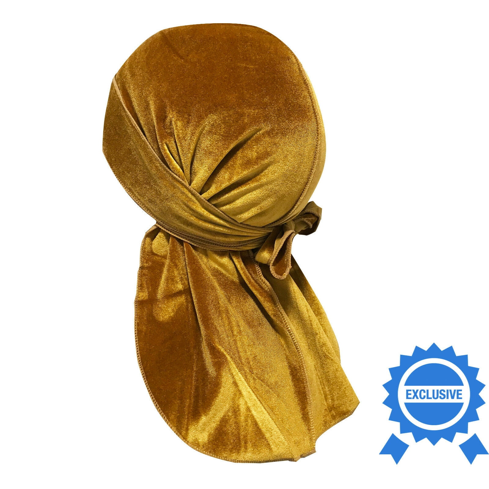 Velvet Durag Premium Men's Doo Rag Hats Silky Wave Cap Designer Style