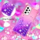 thumbnail image 4 of Funda para Samsung Galaxy A53 5G Transparente con Brillos Carcasa Protectora Antigolpes con Glitter Brillante, 4 of 5