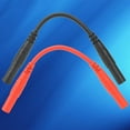 thumbnail image 3 of Banana Plug Cable1 Pair 10cm 4mm Banana Plug Line Banana Plug Cable Effortless Installation, 3 of 5