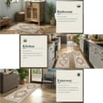 thumbnail image 3 of Kitchen Rugs and Runners Set of 3, Yamaziot Kitchen Mat for Floor, Non Slip Skid Comfort Washable Farmhouse Kitchen Carpet for Laundry Room Sink, 20"x32"+20"x47"+20"x59", 3 of 7