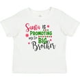 thumbnail image 3 of Inktastic Santa is Promoting Me to Big Brother Boys Baby T-Shirt, 3 of 5