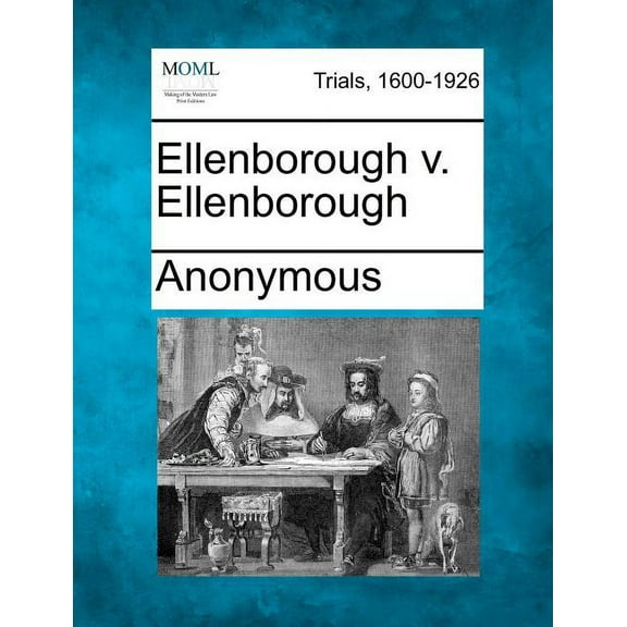 Ellenborough V. Ellenborough (Paperback)