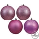 thumbnail image 3 of Juego de Adornos Vickerman Esfera de 7 cm en Color Malva con 4 Acabados, 20 piezas, 3 of 3