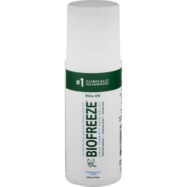 Biofreeze Cold Therapy Pain Relief Roll-On 2.5 oz (Pack of 4)