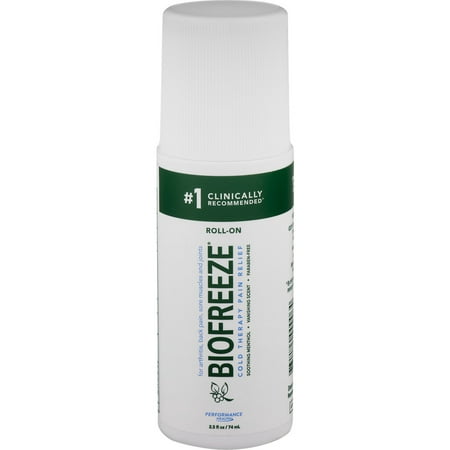 Biofreeze Cold Therapy Pain Relief Roll-On 2.5 oz (Pack of 3)