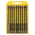 thumbnail image 5 of Unique Bargains 10pack Masonry Drill Bits, 8mm Concrete Drill Bit 1/4' Hex Shank Ceramic Drill Bit, 5 of 6