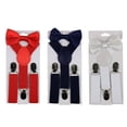 thumbnail image 3 of Zhaomeidaxi Suspenders for Boys Girls - Adjustable Elastic  Wide Y Shape Cosplay Party Strong Clips, 3 of 3