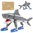 thumbnail image 1 of Set de construcción Inmygene Shark Italian Viral Meme Toy para niños mayores de 6 años, 1 of 7