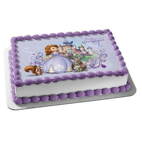 Sofia The First Princess Edible Image Photo Cake Topper Sheet