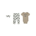 thumbnail image 2 of Chick Pea Baby Girl 3 PC Footed Pant Set, Sizes Newborn-9 Months, 2 of 2