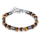 thumbnail image 1 of Pulsera geométrica con forma de ojo de tigre para hombre de acero inoxidable, 1 of 3