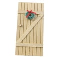 thumbnail image 2 of Puerta en Miniatura para , Juego de Simulación, Modelo de Puerta, Puerta única para , Regalos de Hadas, Decoración Madera con corona CUTICAT Puerta de casa de muñecas, 2 of 7