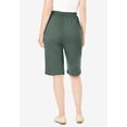 thumbnail image 2 of Woman Within Plus Size 7-Day Knit Bermuda Shorts, 2 of 3