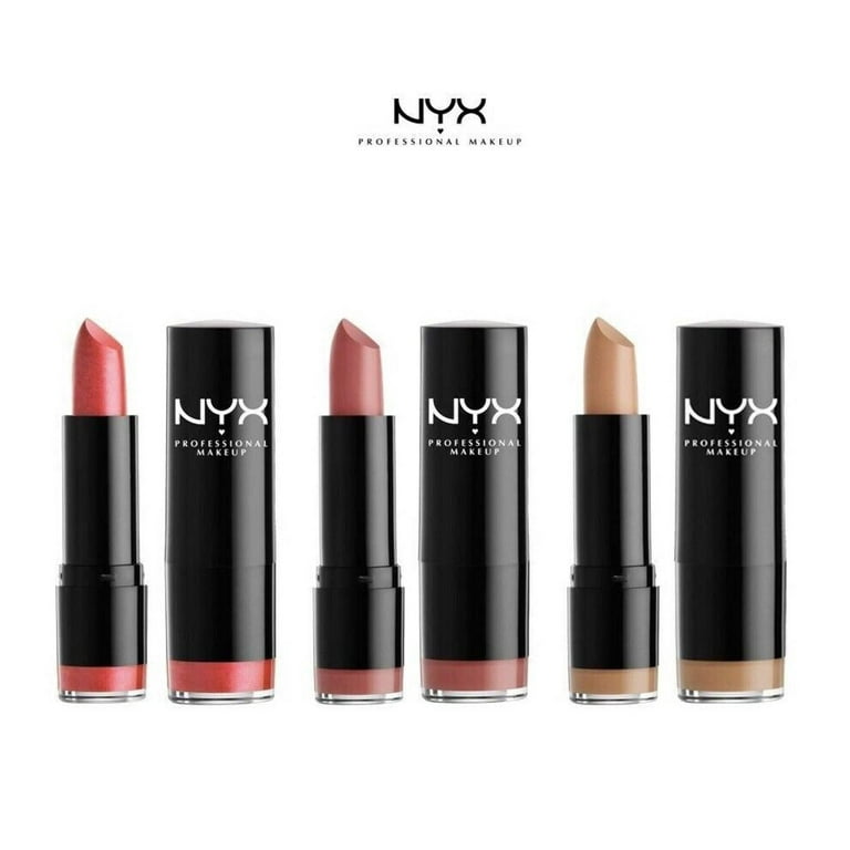 NYX Professional Makeup Extra Creamy Round Lipstick, Long