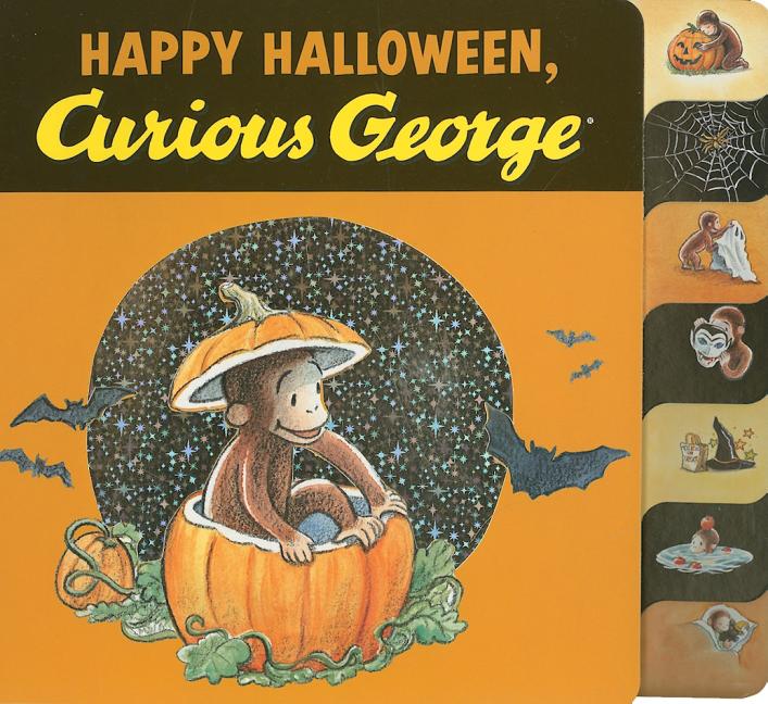 Happy Halloween Curious (Board Book)
