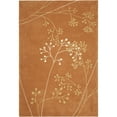 thumbnail image 6 of SAFAVIEH Soho Piper Floral Wool Area Rug, Rust, 8' x 8' Square, 6 of 10