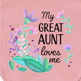 thumbnail image 3 of Inktastic My Great Aunt Loves Me Baby Burp Cloth, 3 of 3