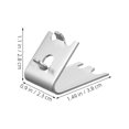 thumbnail image 2 of WASHWEPE 14Ud Clips De Metal Para Soporte De Estantes Ajustables En Refrigeradores, 2 of 8