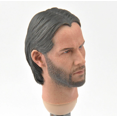 thumbnail image 2 of Homme1/6 Échelle Tête Sculpture Homme Sculpture Tuer Dieu Reeves Ajustement, pour 12 Pouces Figurine Poupées de Collection Modèle, 2 of 6